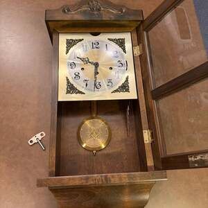 Ansonia Clock Company 860 Wall Clock “Gold Medallion Clock” U.S.A.